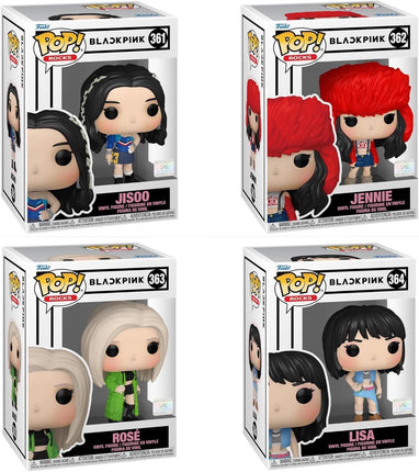 Funko Pop! Blackpink - Set of 4 Lisa, Jennie, Jisoo, and Rose