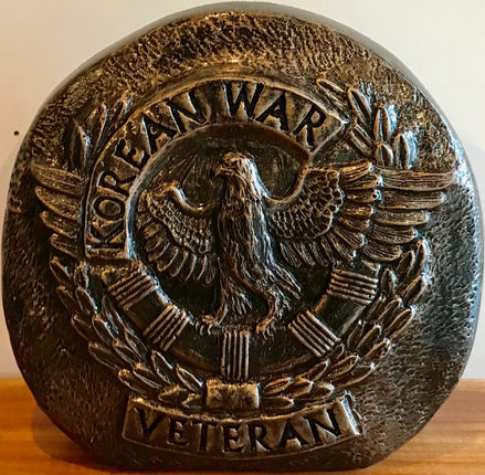 KOREAN WAR MOLD, Concrete Mold, Abs Plastic, Garden Rock, Garden Rock Art, Korean War Veteran, Korean War Souvenirs, Korean War