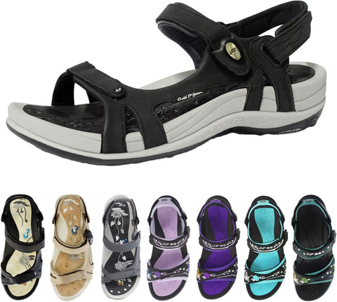 Gold Pigeon WOMEN SIGNATURE: Comfort Walking Ergonomic Flip Flops, Slides & Sandals